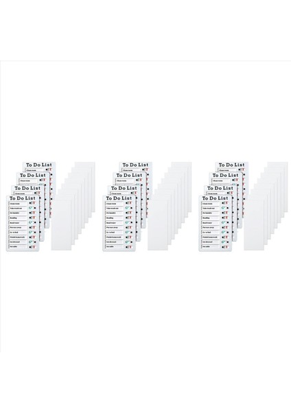 12 Pcs Yapılacak Meko Kartını Çıkarılabilir Mesaj Panosu Plastik Rv Kontrol Listesi Kişisel Program Kurulu 24 Kartlı (Yurt Dışından)