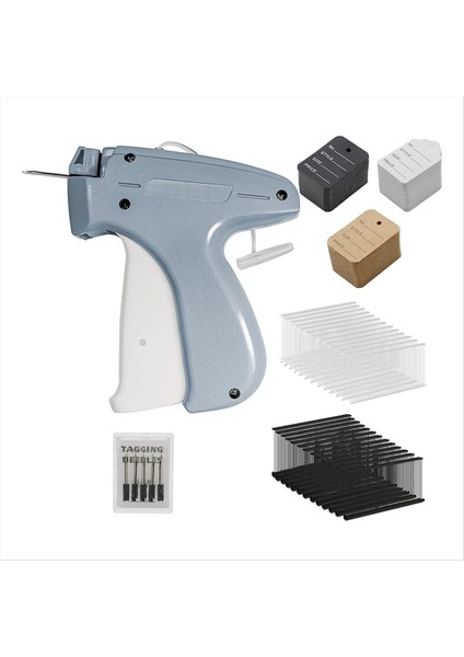 5 Çelik Pim ve 2000 1 Inç Barb Bağlantı Elemanları ve 300 Giysi Etiketleri ile Giysi Etiket-Tabancası Ev Satışı Perakende Mağazası (Yurt Dışından)