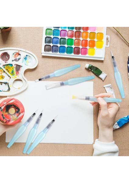 12 Paket Yeniden Dolaştırılabilir Suluboya Kalemleri Suluboya Fırçası Kalemler Suluboya Yumuşak Suluboya Fırçası Kalem Boya Kalemleri (Yurt Dışından) fiyatları