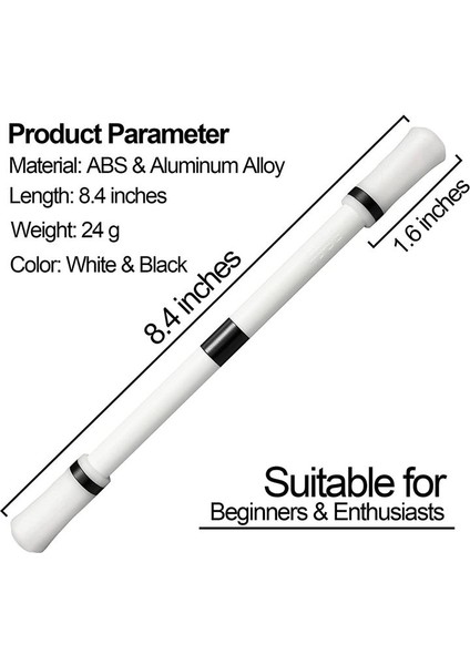 3x Kalem Dönen Dönen Parmak Kalemi Çıkarılabilir Eğirme Mod Çocuklar ve Yetişkinler Için Azaltılmış Basınç Ofis Okul Malzemeleri (Yurt Dışından) indirimleri