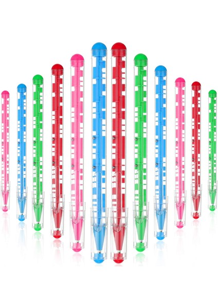 24PCS Labirent Kalem Bulmaca Mürekkep Kalemi Fidget Oyuncak Kalem Okul Için Top Labirent ile Okul Ofis Kırtasiye Doğum Günü Partisi Tedarik (Yurt Dışından)