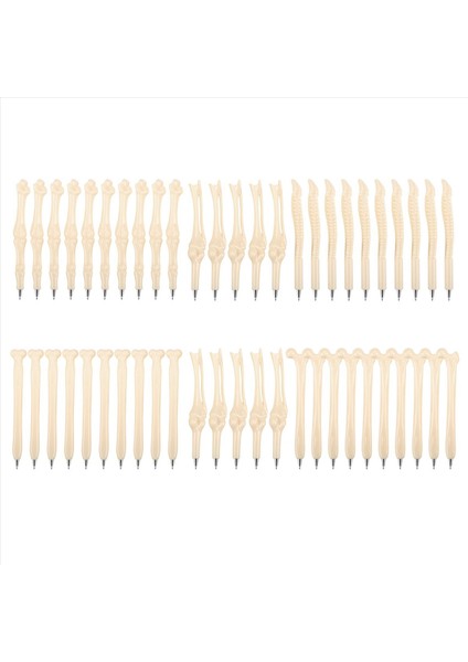 50 Adet/lot Kalem Yazma Malzemeleri Kemik Şekli Tükenmez Kalemler Yeni Yaratıcı Okulu Tedarik-Mavi Mürekkep (Yurt Dışından) modelleri