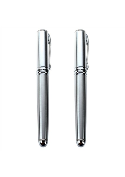 2x Jinhao X750 Yeni Klasik Silver Ct Çeşme Kalemi Pürüzsüz Yazma Kalemi (Yurt Dışından)