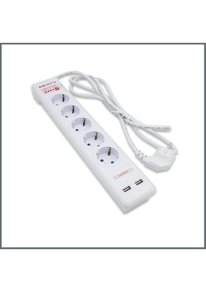 Usb'li Akım Korumalı Priz 5' Li modelleri