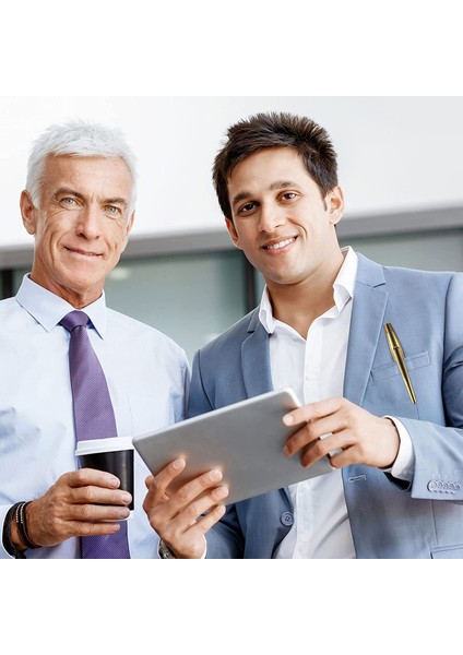 12 Pcs Gold Ince Beyaz Kalemler Siyah Mürekkep 1 mm Orta Nokta Öğrenciler Için Metalik Geri Çekilebilir Kalemler Öğretmenler Ofisi (Yurt Dışından) fiyatları