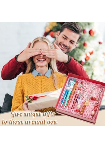 20PCS Boncuklu Kalemler 20PCS Boncuklu Anahtar Zincir Çubukları Dıy Anahtarlık Malzemeleri Kalem Yapım Malzemeleri Zanaat Projeleri Için Püsküllü (Yurt Dışından) fiyatları