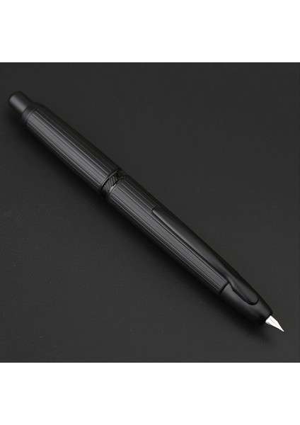 Basın Geri Çekilebilir Çeşme Kalemi 0 4mm Ekstra Ince Nib Stripe Mürekkep Çeşme Kalemi Okul Ofis Malzemeleri Yazma C (Yurt Dışından) modelleri