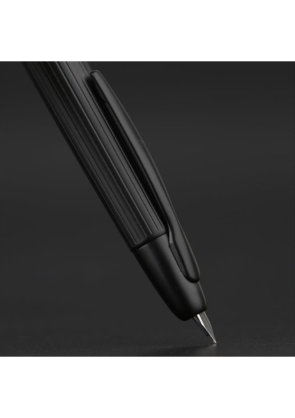 Basın Geri Çekilebilir Çeşme Kalemi 0 4mm Ekstra Ince Nib Stripe Mürekkep Çeşme Kalemi Okul Ofis Malzemeleri Yazma C (Yurt Dışından) indirimleri