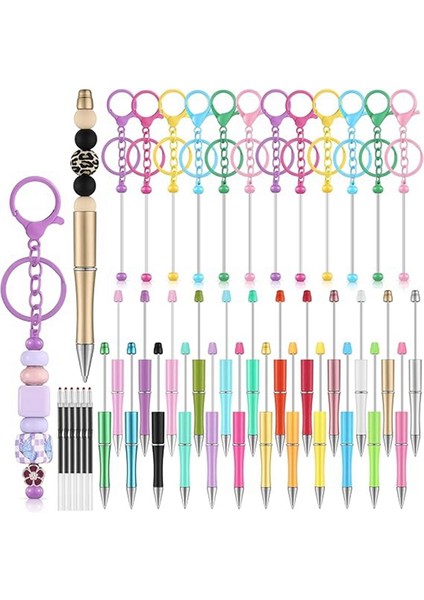 36 Boncuklu Kalem Boncuklu Anahtarlık Şeritleri 12 Boncuklu Anahtarlık Şeritleri 24 Boş Boncuklu Kalem Zanaat Kalemi Yapım Kiti B (Yurt Dışından)