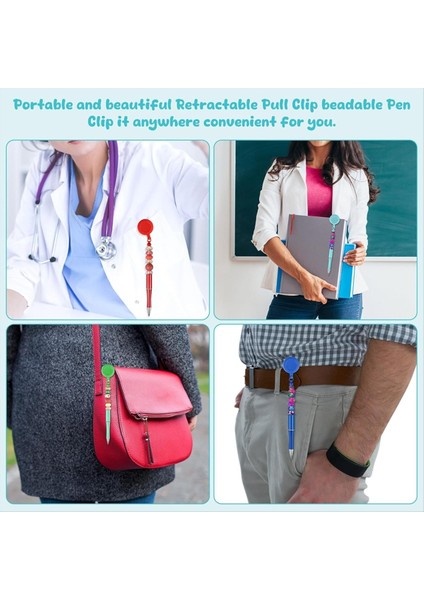 10PCS Boncuk Pens Siyah Mürekkep Beyaz Mürekkep Kalem Dıy Kalem Geri Çekilebilir Rozet Silindir Kalem Öğrenciler Için Öğretmenler Okulu (Yurt Dışından) fiyatları