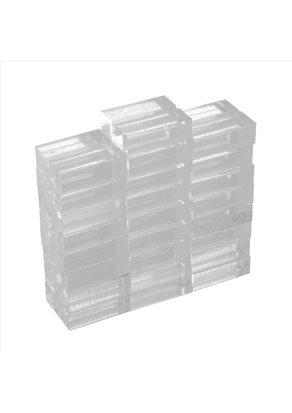 25PCS Akrilik Standlar Yer Kart Tutucuları 1 2 Inç Tablo Numarası Standlar Tablo Düğün Fotoğrafları Için Temiz Kart Ekran Standı (Yurt Dışından)