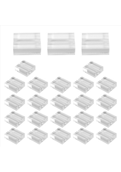 25PCS Akrilik Standlar Yer Kart Tutucuları 1 2 Inç Tablo Numarası Standlar Tablo Düğün Fotoğrafları Için Temiz Kart Ekran Standı (Yurt Dışından) indirimleri