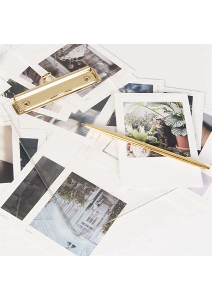 4 Paket Altın Klipli Açık Akrilik Pano 8 8X12 2 A4 Harf Boyutu Okul ve Ev Malzemeleri Ofis Malzemeleri (Yurt Dışından) fırsatları