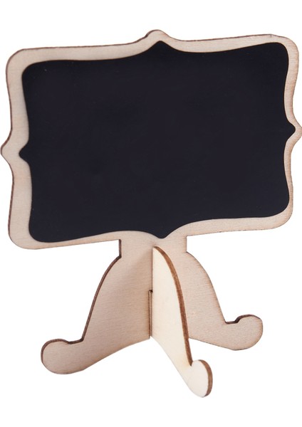 10 Pcs Mini Ahşap Küçük Düğün Blackboard Mesaj Tablo Numarası Kara Tahta (Yurt Dışından) fiyatları