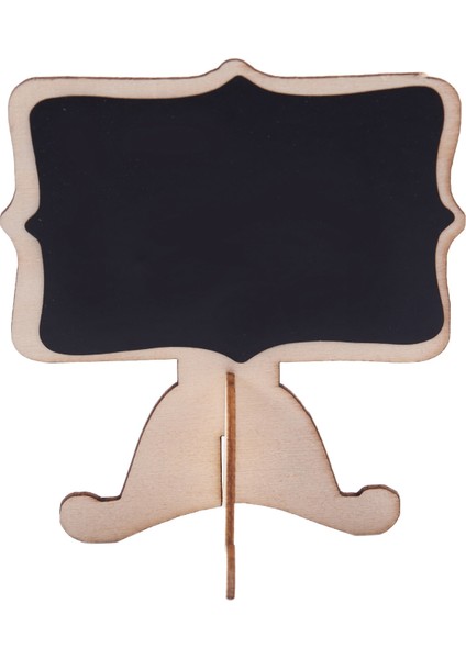 10 Pcs Mini Ahşap Küçük Düğün Blackboard Mesaj Tablo Numarası Kara Tahta (Yurt Dışından) fırsatları