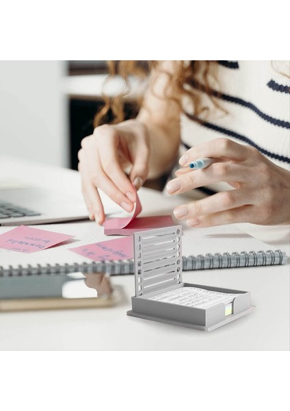 Yapışkan Not Tutucu Yapışkan Not Şablonu Kutusu Yapışkan Not Kutusu Yapışkan Not Depolama Kutusu ve Çalışma (Yurt Dışından) fırsatları