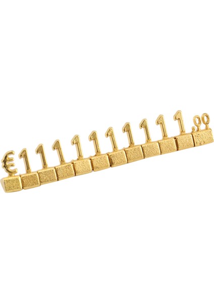 20 Set 3D Metal Raflar Dükkan Ekran Mücevher Izle Mağaza Ofisi Ekran Etiket Altın (Yurt Dışından) modelleri