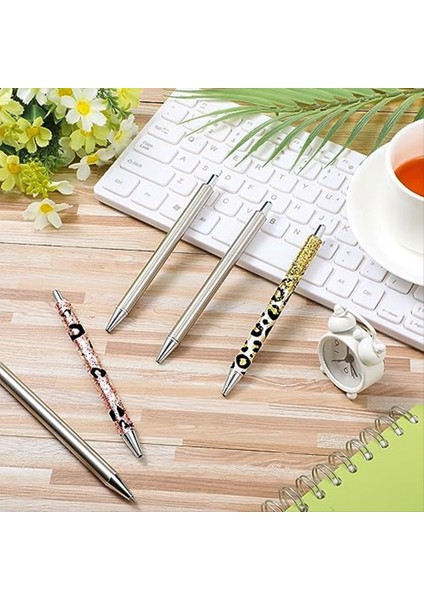 Paslanmaz Çelik Kalem Boş Boş Torbalar ve Holografik Teşekkür Kartları Dıy Glitter Pen Epoksi Kalem Ambalaj (Yurt Dışından) modelleri