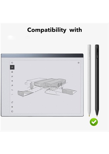 Dikkate Değer 2 Kalem Uç Metal Dikkat Çekici Kalem Uçları Yedek Uçlar/uçlar Doldurma Aksesuarları 12PCS (Yurt Dışından) modelleri