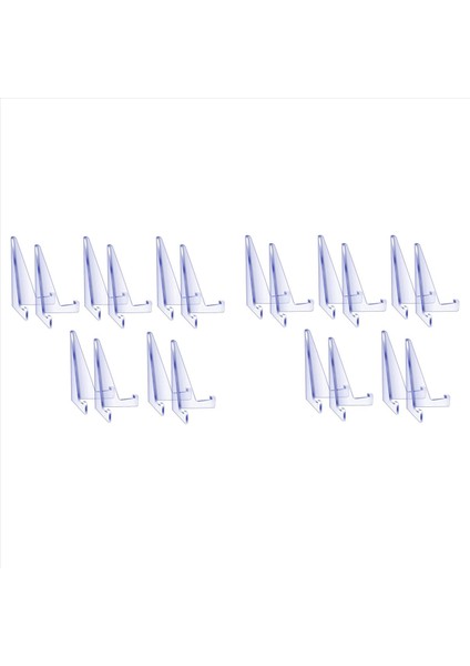 20PCS 35PT-360PT Kart Kollu Ekran Tutucu Akrilik Standlar Beyzbol Futbol Spor Kartı Ticaret ve Ekran Için Küçük Raf (Yurt Dışından)