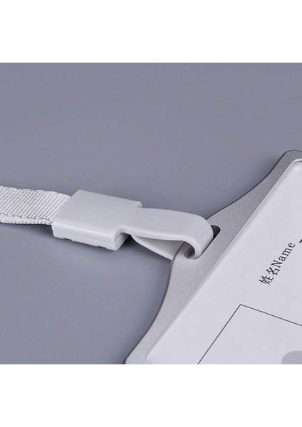 2x Yatay Stil Alüminyum Alaşım Kimlik Kartı Sahibi Kadınlar ve Erkekler Için Kradard Boyunlu Iş Iş Kartı Sahipleri (Yurt Dışından) fırsatları