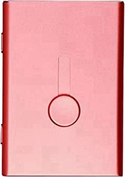 Metal Kartvizit Tutucu Koruyucu Kol Başparmak Kaydırıcı Itme Kimlik Kartı Için Uygun Açık (Yurt Dışından)