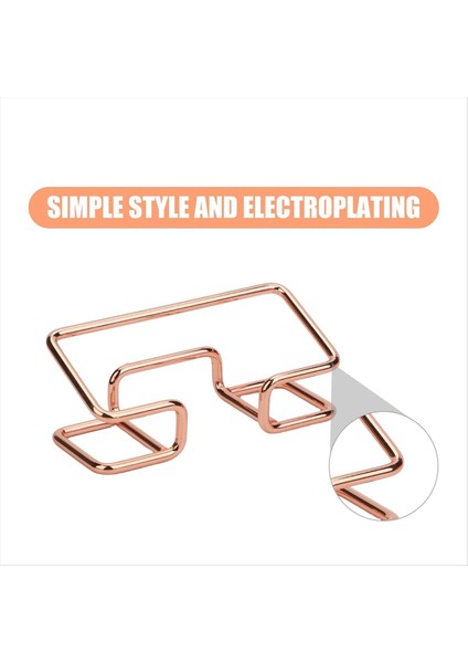 Masa Için 6pcs Kartvizit Sahibi Küçük Metal Kartvizit Sahibi Kadın ve Erkekler Için Ofis Masaüstü Standı (Yurt Dışından) fiyatları