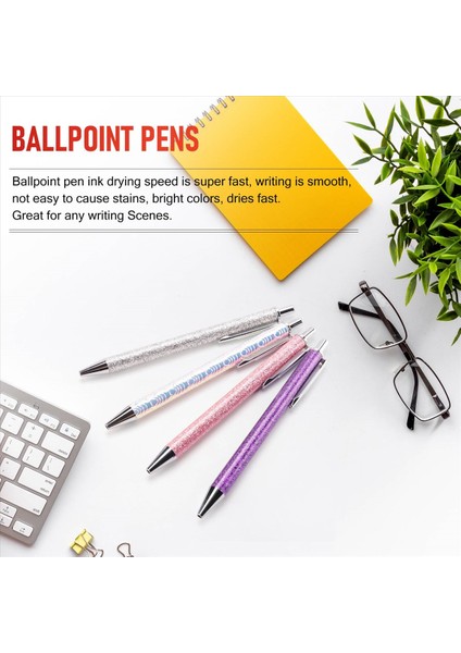 10 Adet Metal Tükenmez Kalemler 1 0 mm Geri Çekilebilir Tükenme Kalemleri Parıltı Metal Kalemler 10 Adet Okul Malzemeleri Için Doldurma (Yurt Dışından) fırsatları