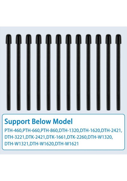 Wacom Için Standart Kalem Nibs 24 Adet Siyah Yedek Doldurma Kalem Wacom Induos Pro Wacom Imobilesdudio Pro (Yurt Dışından) modelleri