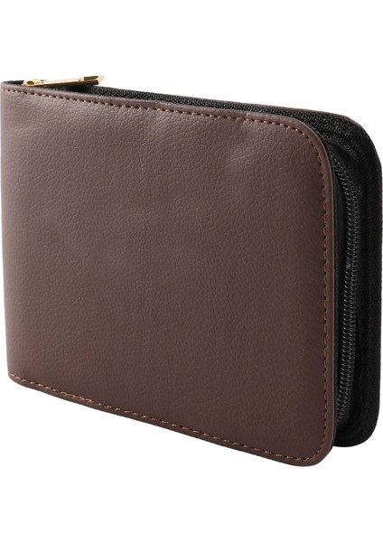 Çeşme Kalem Silindiri Kahverengi Deri Bağlayıcı Kılıf Tutucu 12 Kalem Için (Yurt Dışından)