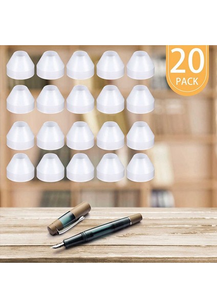 40 Paket Kalem Burçları Ca Bitiş Kalemi Dönüşü Için Beyaz Yapışmaz Kalem Burç (0 43 INÇ/11MM Lik 0 55NCH/14MM Çap) (Yurt Dışından) fiyatları