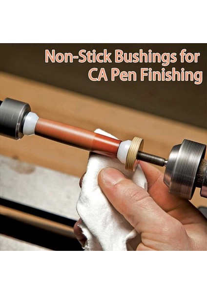 40 Paket Kalem Burçları Ca Bitiş Kalemi Dönüşü Için Beyaz Yapışmaz Kalem Burç (0 43 INÇ/11MM Lik 0 55NCH/14MM Çap) (Yurt Dışından) modelleri