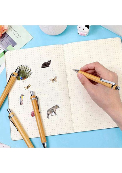 160PCS Beyin Pen Seti Bambu Beyaz Kalem Ofisi ve Okul Malzemeleri Kalemler ve Yazma Malzemeleri Ler Siyah Mürekkep (Yurt Dışından) indirimleri