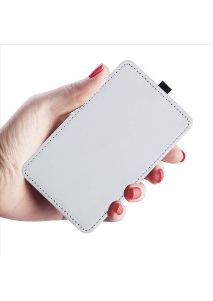 20PCS Boya Süblimasyon Dikdörtgen Taşınabilir Taşıma Kartı Tutucu Iş Kartı Tutucu Yazdırılabilir Kart Tutucu Anahtarlık (Yurt Dışından) fiyatları