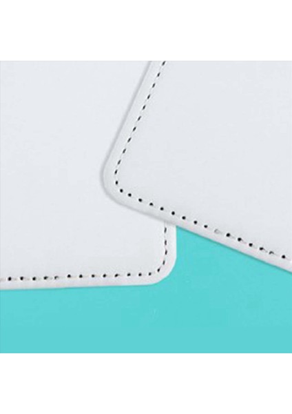 20PCS Boya Süblimasyon Dikdörtgen Taşınabilir Taşıma Kartı Tutucu Iş Kartı Tutucu Yazdırılabilir Kart Tutucu Anahtarlık (Yurt Dışından) modelleri