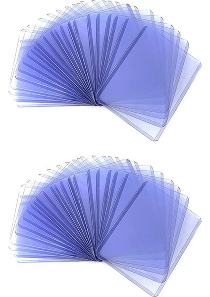 100 Adet Tutucu Top Yükleyiciler ve Koleksiyon Ticareti Için Net Kollar Basketbol Spor Kartları 35PT Sert Plastik (Yurt Dışından)