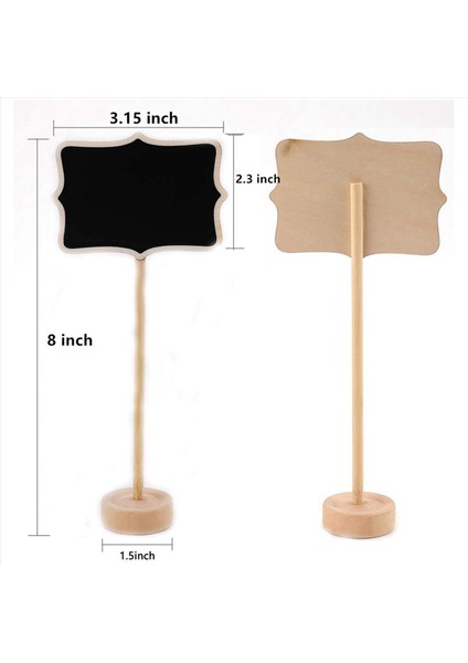 40PCS Şövale Standı ile Mini Kara Tahta Işareti Parti Büfesi Için Yiyecek Etiketleri Mesaj Panosu Işaretleri Için Tahta Düğünler (Yurt Dışından) modelleri