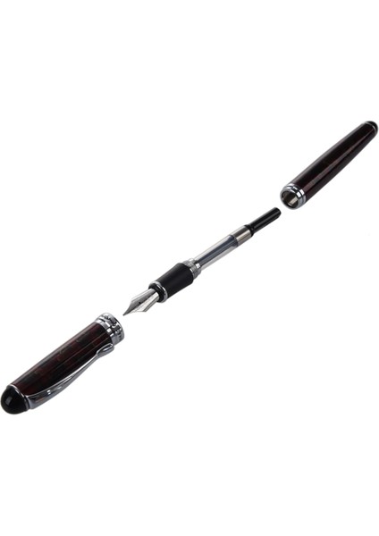 Jinhao X750 Derin Kırmızı Kalem Orta Ince Nib Mürekkep Çeşmesi Kalem Ofis Işi (Yurt Dışından) indirimleri