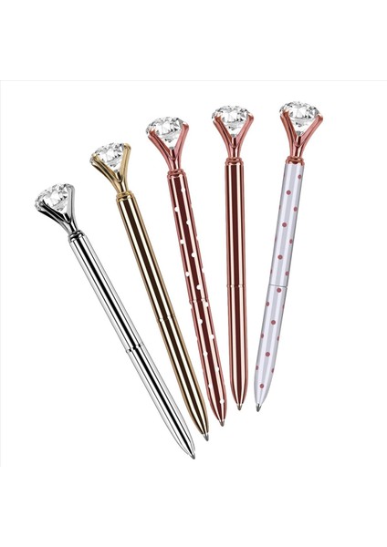 30 Adet Büyük Kristal Elmas Tükenmez Kalem Metal Tükenmez Kalem Ofis Malzemeleri 30 Tükenmez Kalem Doldurma Siyah Mürekkep (Yurt Dışından) fiyatları