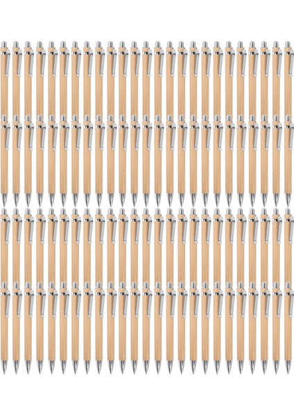 100 Pc/lot Bambu Beyin Pen Kalem Iletişim Kalem Ofisi ve Okul Malzemeleri Kalem ve Yazma Malzemeleri -Mavi Mürekkep (Yurt Dışından) modelleri