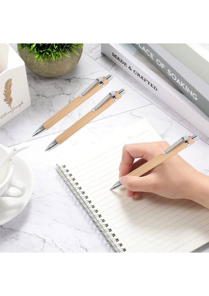 100 Pc/lot Bambu Beyin Pen Kalem Iletişim Kalem Ofisi ve Okul Malzemeleri Kalem ve Yazma Malzemeleri -Mavi Mürekkep (Yurt Dışından) indirimleri