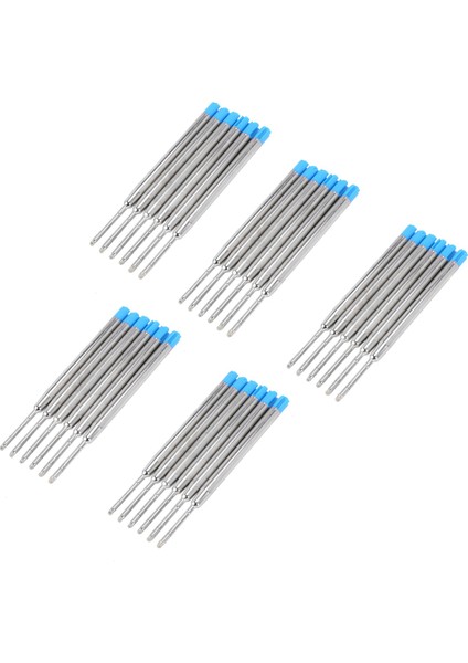 30 Tükenmez Kalem Doldurma 10 cm Mavi Büyük Yeniden Doldurma (Yurt Dışından)