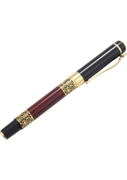 2x Çin Klasik Çeşme Kalemi Altın Metal Ahşap Imza Kalem Ofis Iş Imzası Okulu Öğrenci Si (Yurt Dışından) indirimleri