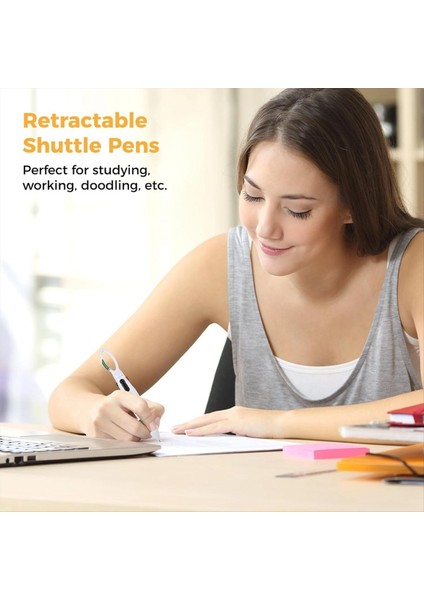 60 Pcs Geri Çekilebilir Mekik Pansiyonlar Karabiner Klipsli Mekan Pansiyonları Çok Boyunca Mürekkep 4 Arada 1 Beyin Pens Öğrenciler Hemşireler (Yurt Dışından) fiyatları