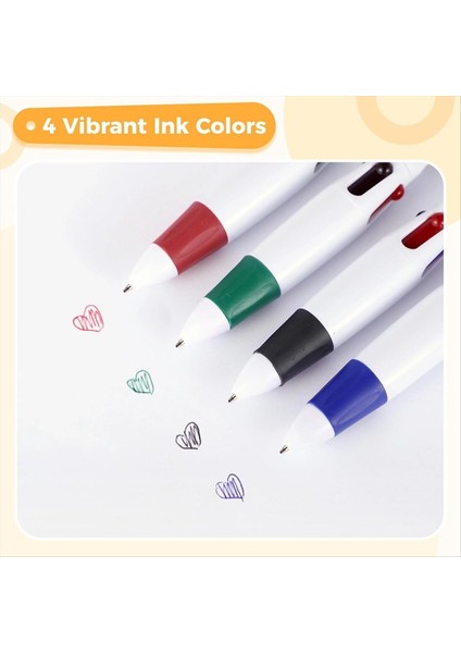 60 Pcs Geri Çekilebilir Mekik Pansiyonlar Karabiner Klipsli Mekan Pansiyonları Çok Boyunca Mürekkep 4 Arada 1 Beyin Pens Öğrenciler Hemşireler (Yurt Dışından) modelleri