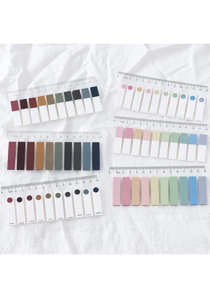 200PCS Renkli Sayfa Işaretleyicileri 10 Renkte Yapışkan Sekmeler Neon Yapışkan Notalar Su Geçirmez Yazılabilir Sayfa Bayrakları Stil 4 (Yurt Dışından) indirimleri