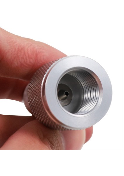 Tek Yönlü Adaptör M16X1 5 Iş Parçacıkları Co2 Tasaveri Adaptörü 88G 90G Co2 Tasarlayıcı Adaptör Gümüş (Yurt Dışından) indirimleri