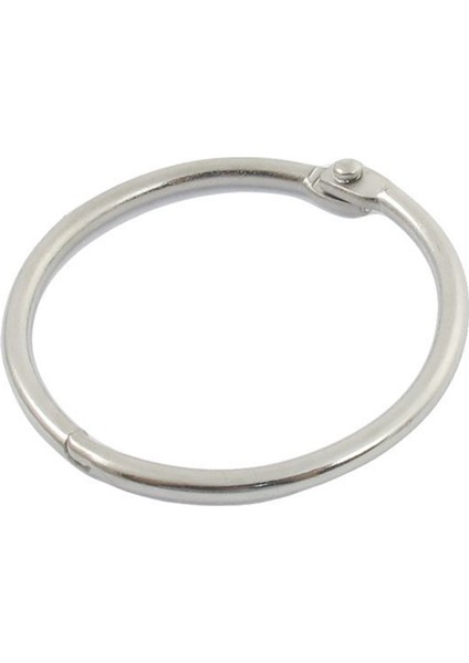 9 x Menteşe Yaprakları Halka Halka Kağıt Halkası Çapı Anahtar Halkası (Yurt Dışından)