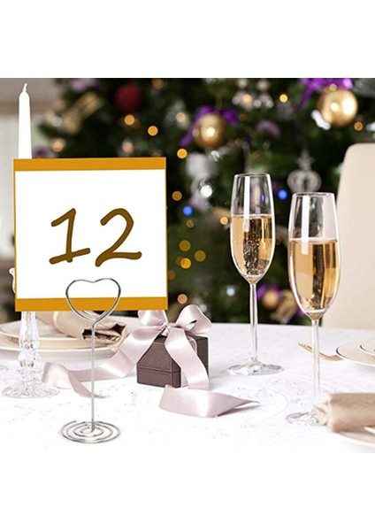 3 5 Inç Tablo Numarası Tutucu 10 Yer Kart Tutucu Seti Tablo Numarası Tutucular Düğün Kartı Tutucu Tablo Numarası Tablo Fotoğraf Tutucuları (3 5 Inç 10 Set) (Yurt Dışından) fiyatları