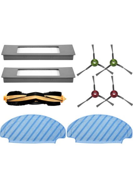 Yedek Parça Aksesuar Seti Ecovacs Deebot Ozmo N7/n8 PRO+/920/950/T5/T8/T8 Için Uyumlu (Yurt Dışından) fiyatları